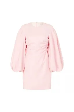 Camilla & Marc Philomena Blouson Sleeve Dress Ice Pink Size 6 for rent on The Volte - image 4