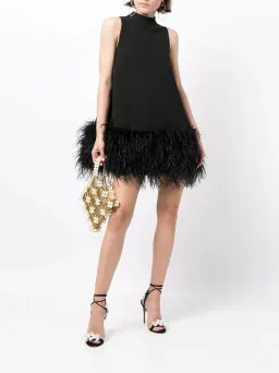 Rachel Gilbert The Linc Mini Dress Black Size AU 8  for rent on The Volte - image 3