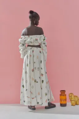 Alemais Hera Top and Skirt Set Print Size 8 for rent on The Volte - image 2