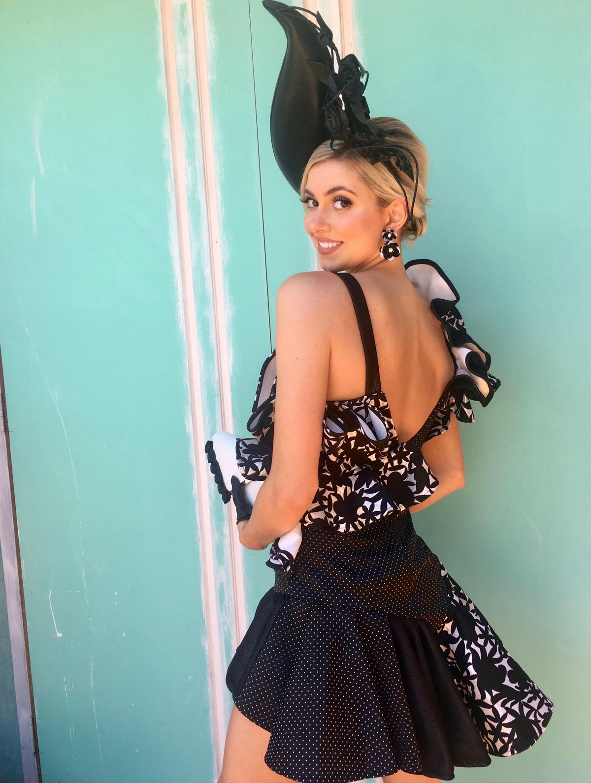 Asilio Untamed Heart Mini Dress Black Size 6 - Image 3