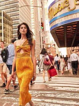 Alice McCall Power Lady Dress in Yellow Size 6 for rent on The Volte - image 3