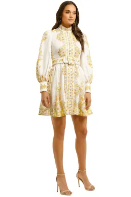 Zimmermann Super Eight Tubular Mini Dress Print Size 6 for rent on The Volte - image 3