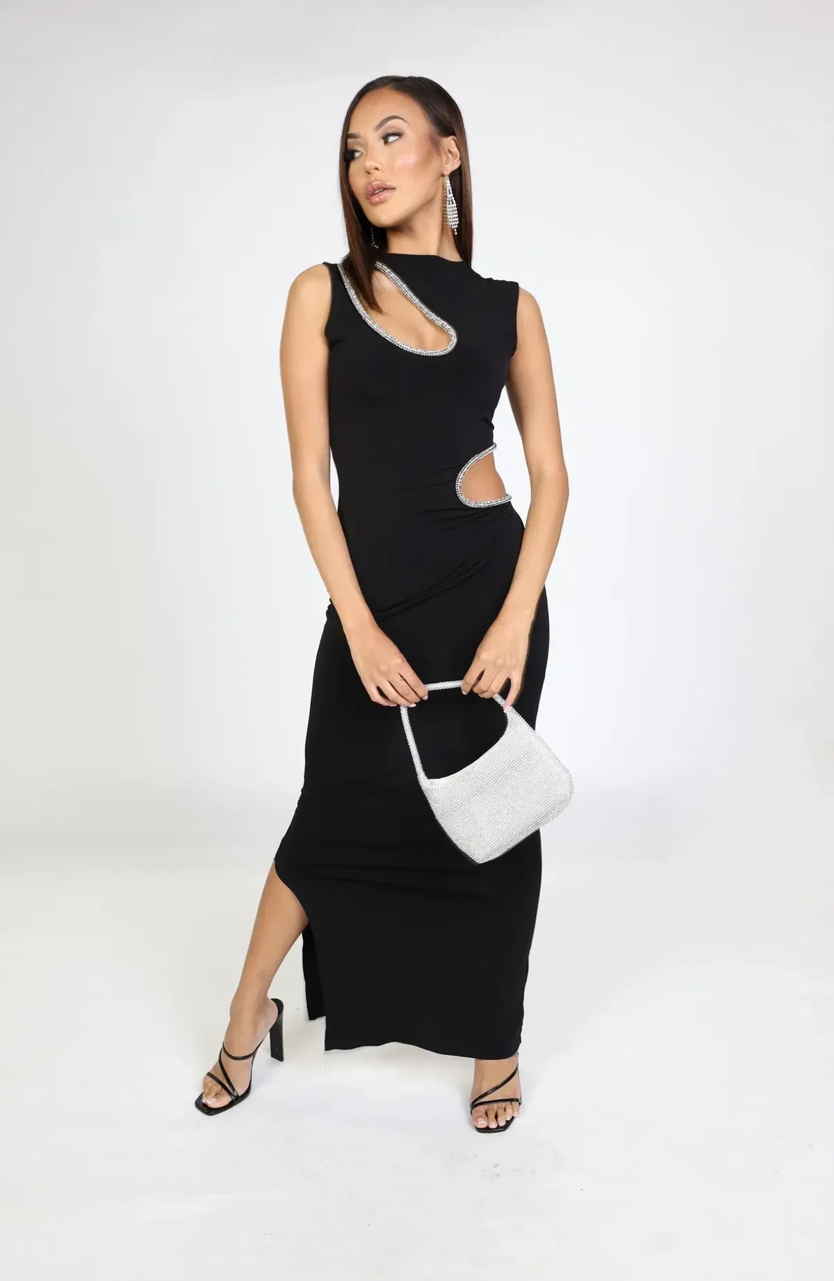 Ivona Skelo Vivia Dress Black Size 6 - Image 2