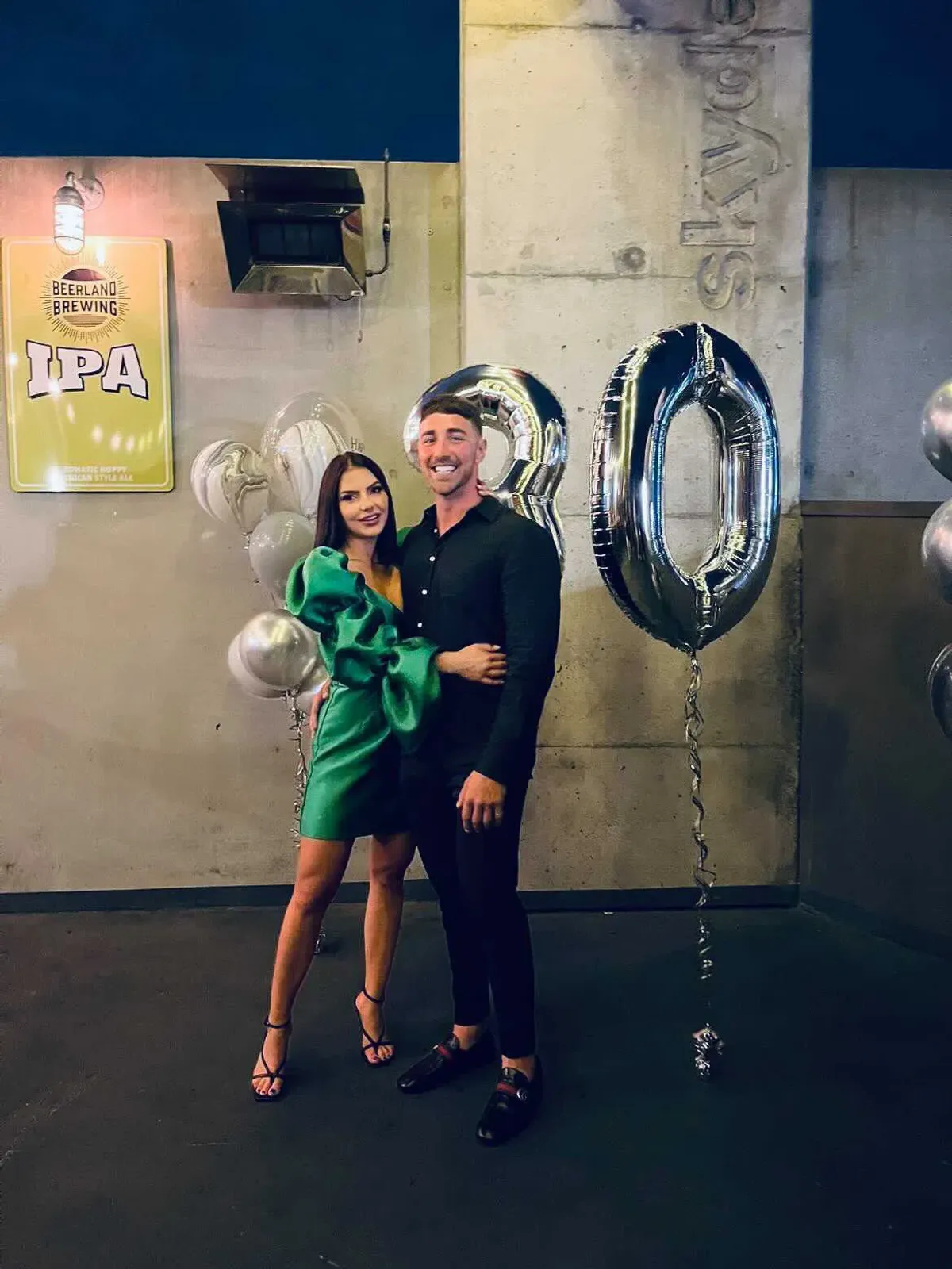 Khirzad Femme Solaro Mini Dress Green Size S / AU 8 - Image 2