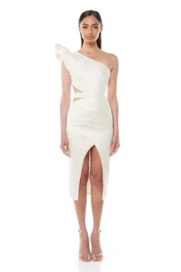 Eliya The Label Melanie Dress Champagne Size 10 for rent on The Volte - image 1