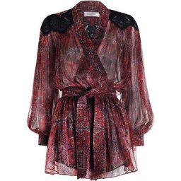 Zimmermann Empire Filigree Playsuit Rouge Konya Size 1 / AU 10 for rent on The Volte - image 10