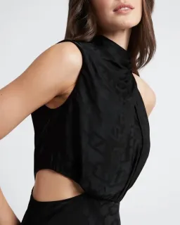 Sheike Reflections Dress Black Size 14 for rent on The Volte - image 3