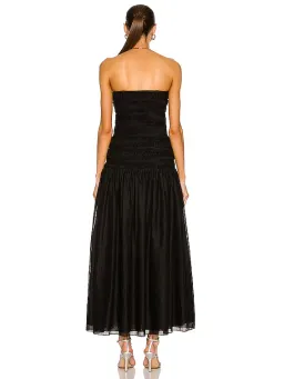 Sir the Label Xanthe Strapless Dress Black Size XS / AU 6 for rent on The Volte - image 2