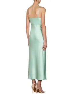 Shona Joy Jefferson Ruched Midi Dress Mint Size 12  for rent on The Volte - image 2