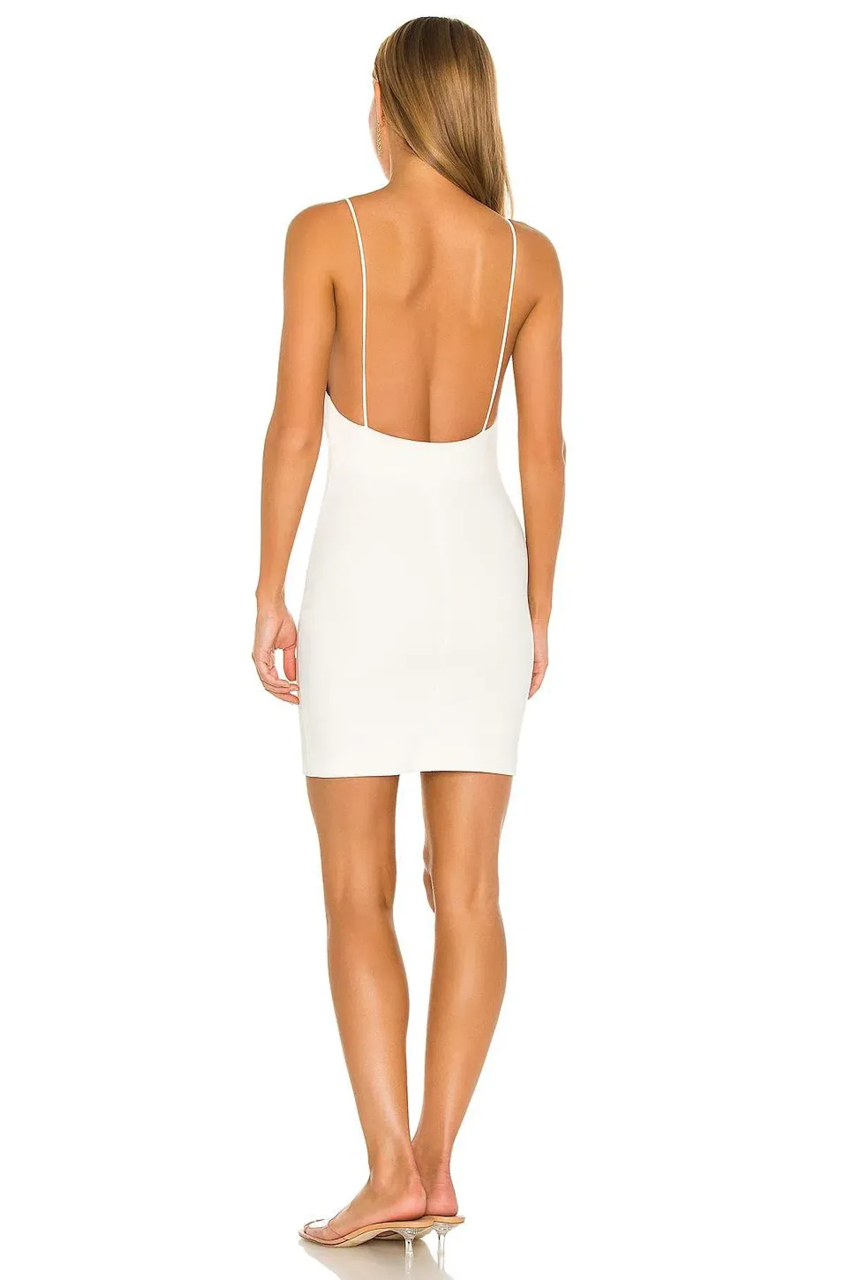 Bec & Bridge Maddison Boat Neck Mini Dress  Ivory Size 10  - Image 3
