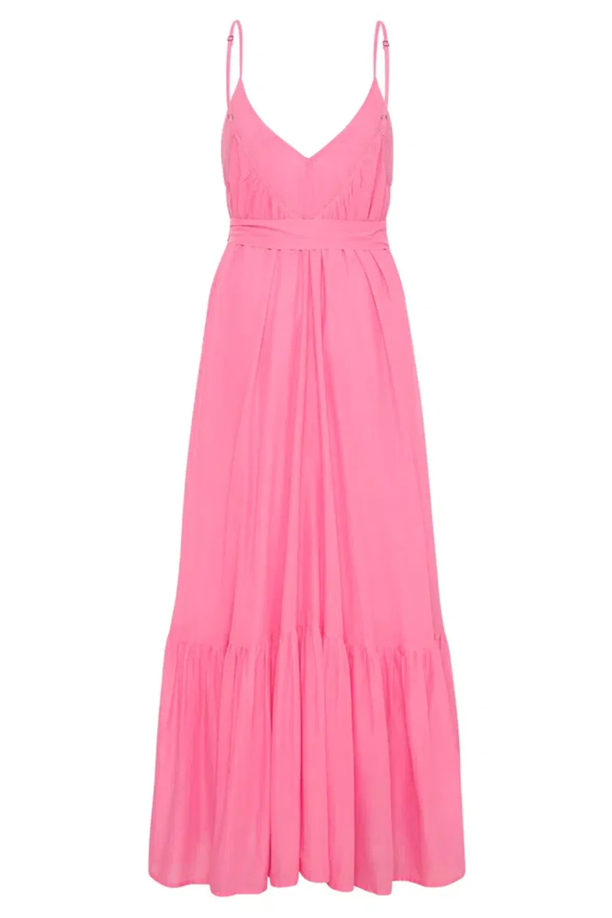 Spell Azalea Strappy Maxi Dress Pink Size 12 - Image 5