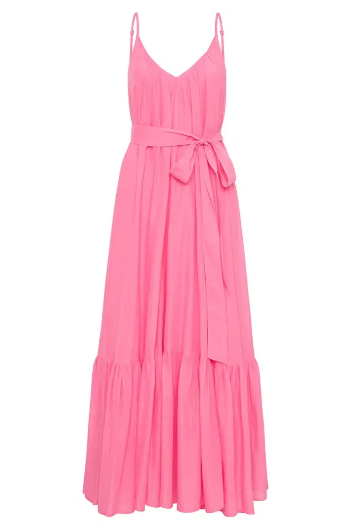 Spell Azalea Strappy Maxi Dress Pink Size 12 - Image 4