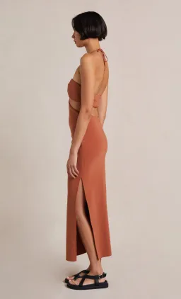 Bec & Bridge Alba Dress Terracotta Size 10 for rent on The Volte - image 2