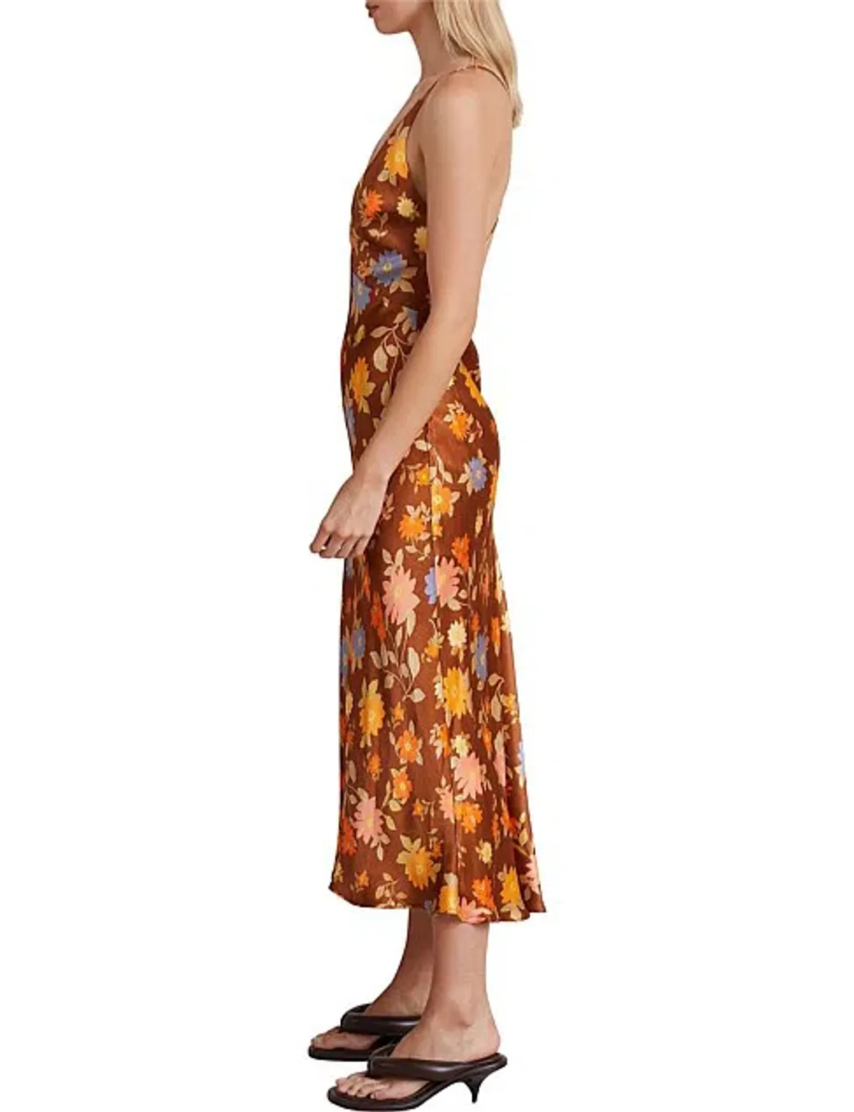 Bec & Bridge Valentina Midi Dress Print Size 8 - Image 5