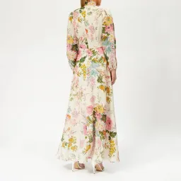 Zimmermann Heathers Long Plunge Dress Floral Size 0P / AU 6 for rent on The Volte - image 2