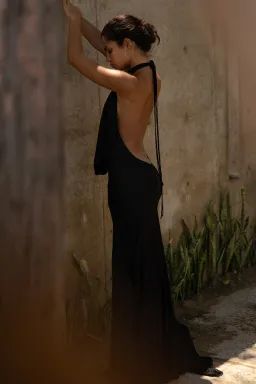 Rat & Boa Donyale Dress Black Size 10 for rent on The Volte - image 2