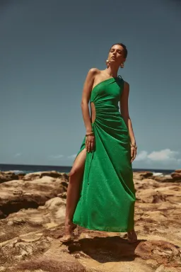 Sonya Moda Nour Dress in Forest Green Size M / AU 10 for rent on The Volte - image 4
