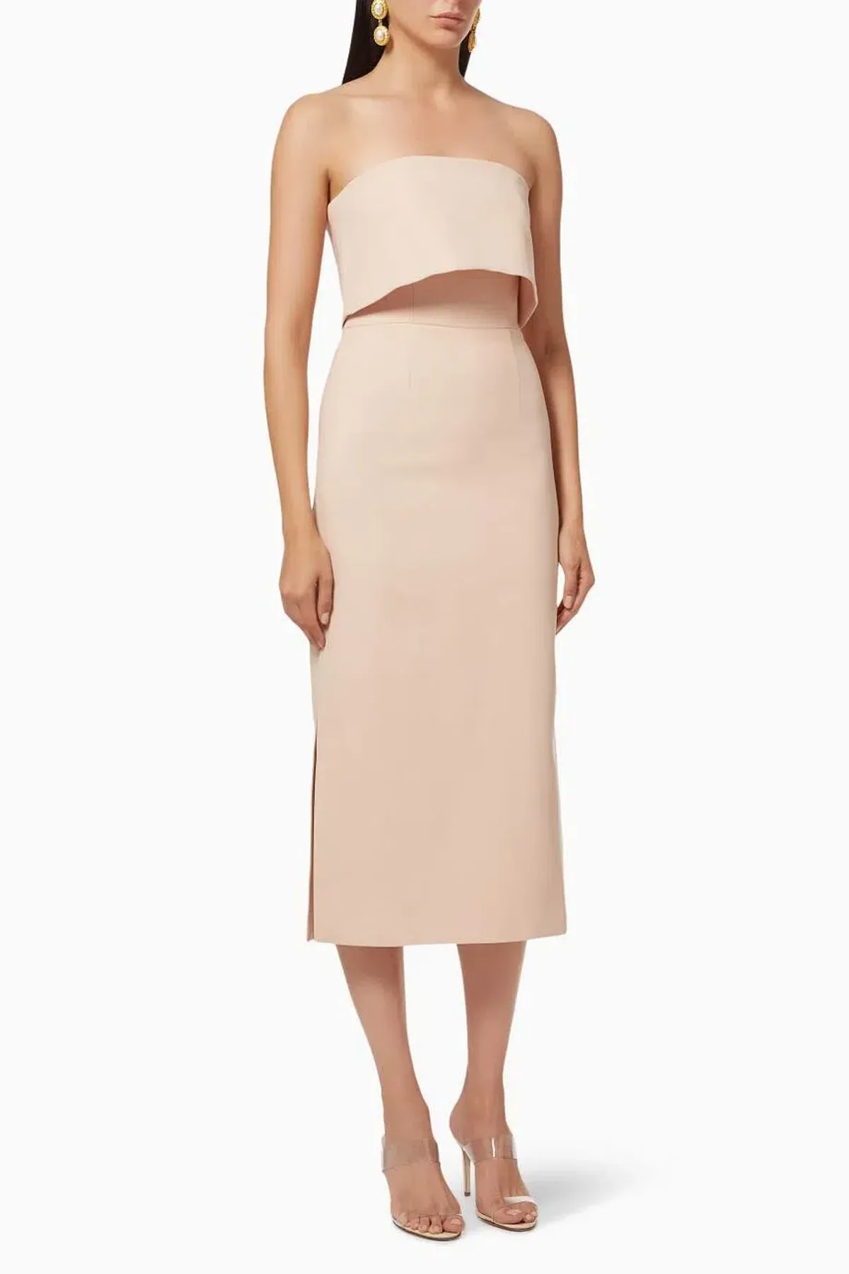 C/MEO Collective Midi Dress Blush Size M - Image 1