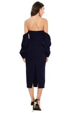 Mossman The Dark Days Dress Navy Size 8 for rent on The Volte - image 3