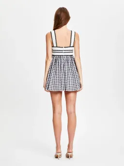 Alice McCall Wild Angels Mini Dress Black Print Size 12 for rent on The Volte - image 2