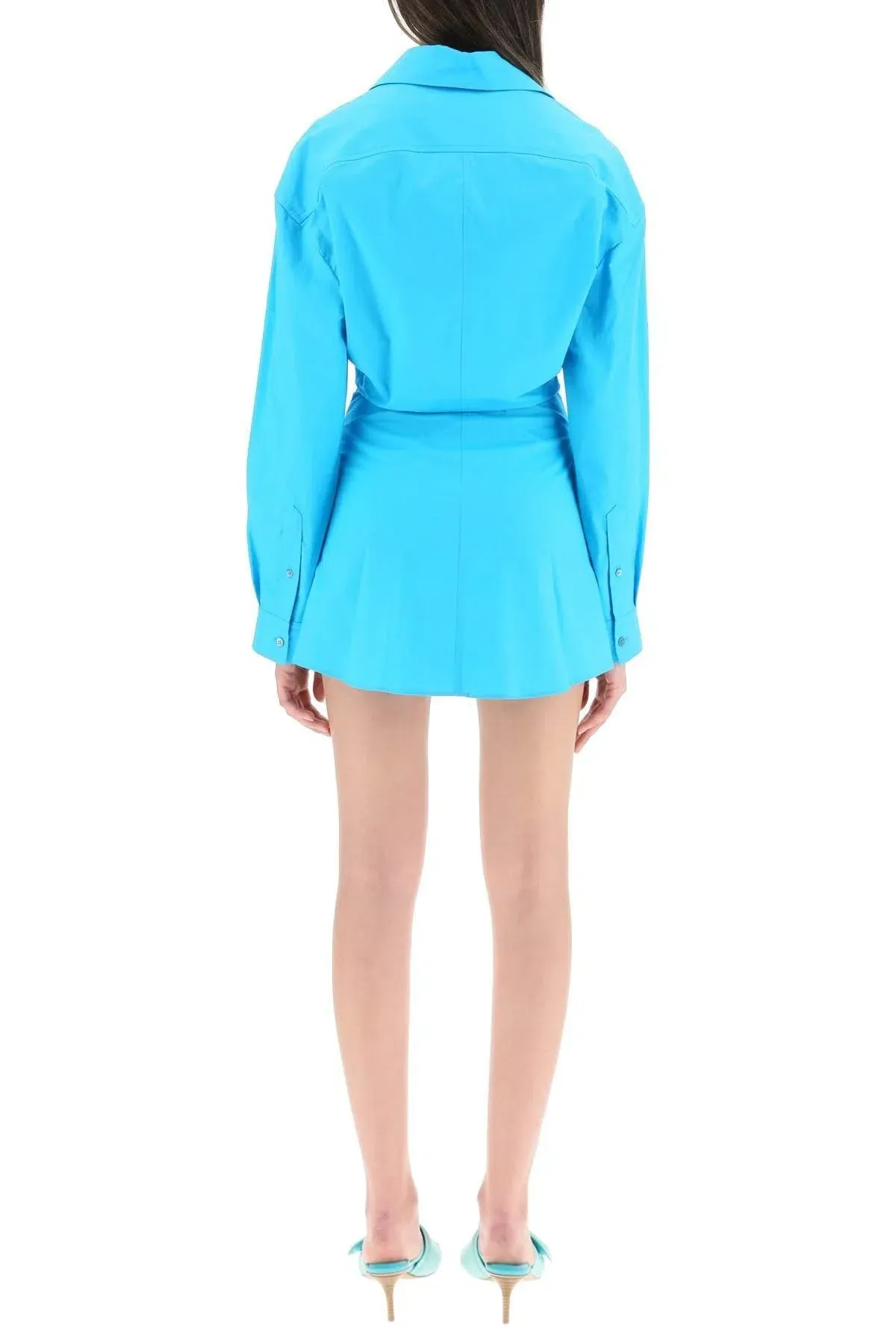 Jacquemus La robe Baunhilha Mini Dress Blue Size 36 / AU 6 - Image 3