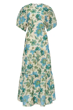 Sir The Label Celia Open Back Dress Marguerite Print Size 3 / AU 12 for rent on The Volte - image 3