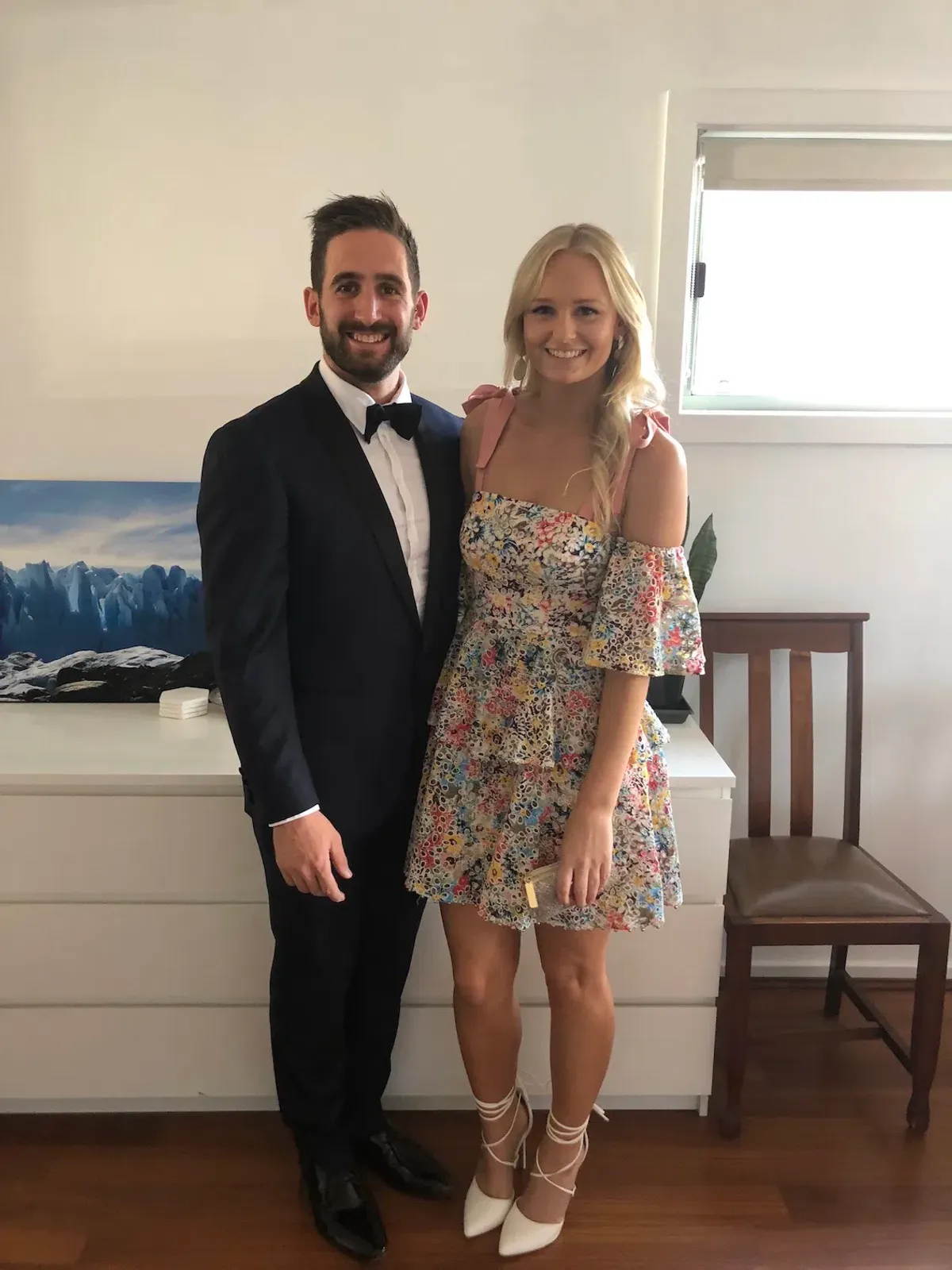 Talulah Bittersweet Flounce - Mini Dress - Print - Size 8 - Image 3