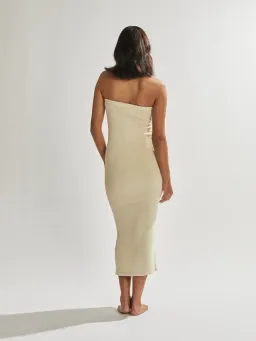 One Mile the Label Cora Maxi Dress Custard Size 6  for rent on The Volte - image 3