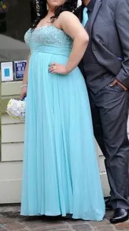 Allure Strapless Formal Dress for rent on The Volte - image 3