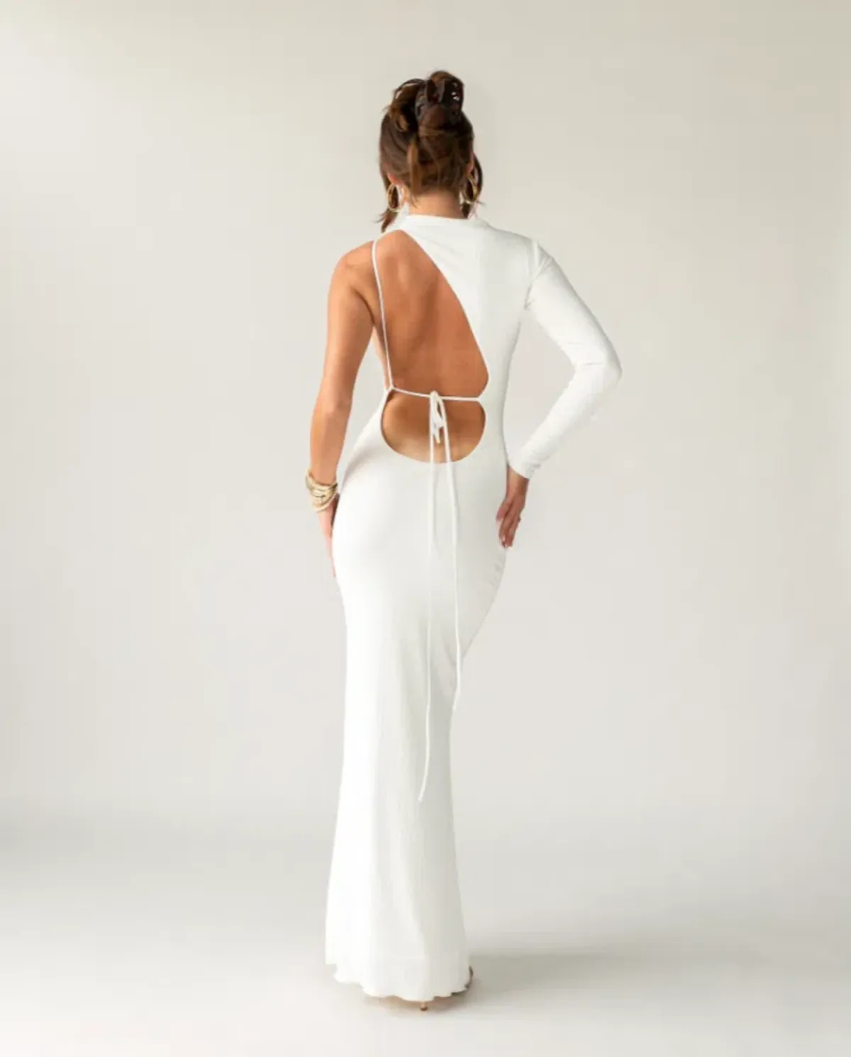 Arcina Ori Estelle Dress White Size 10  - Image 3