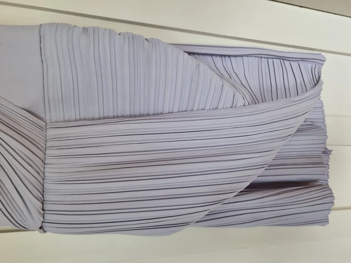 Dion Lee Wrap Effect Plisse crepe dress - Image 5