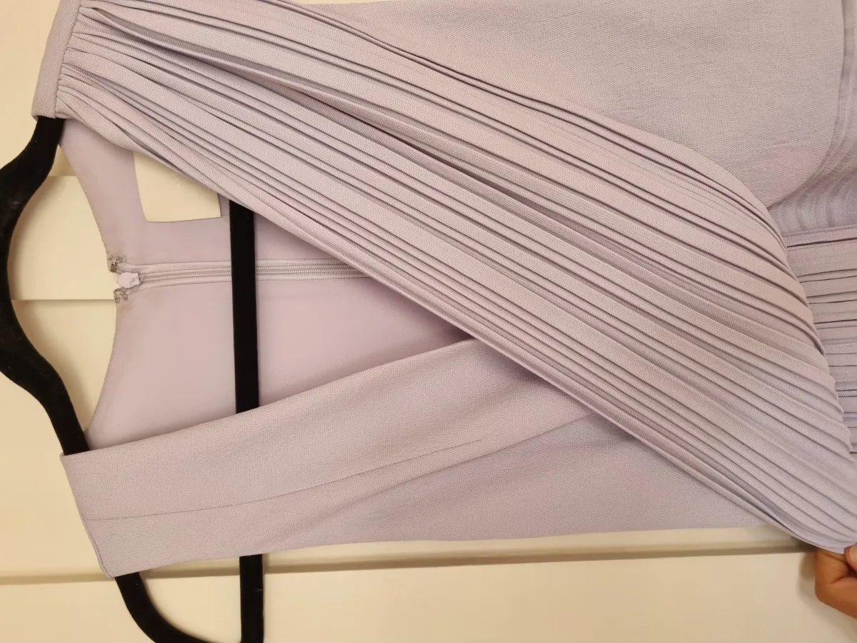 Dion Lee Wrap Effect Plisse crepe dress - Image 6