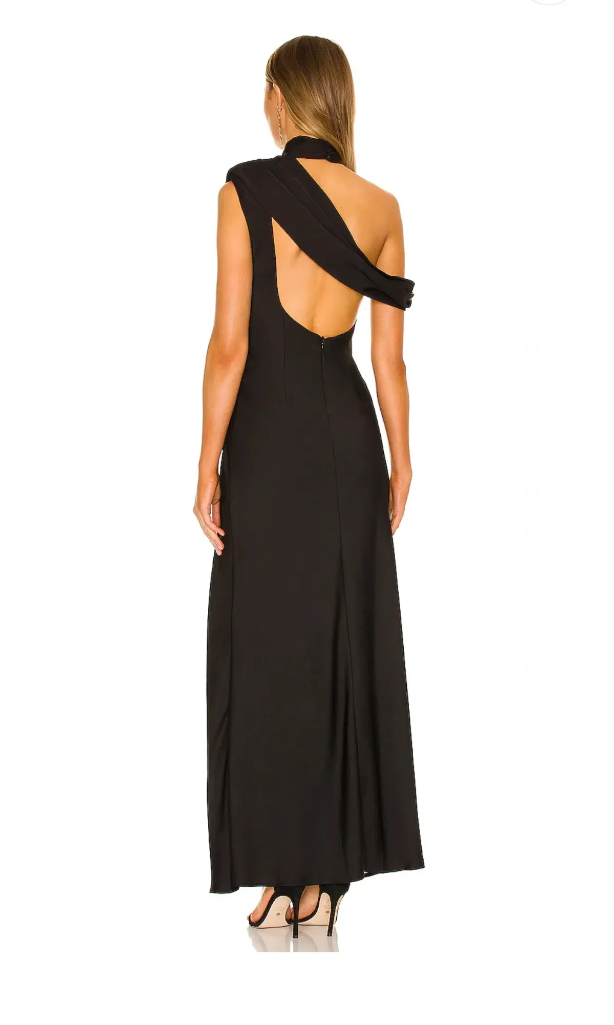 Misha x Revolve Mirabella Gown Black Size 8 - Image 2