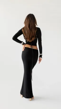 Arcina Ori Aston Maxi Dress Black Size M for rent on The Volte - image 6