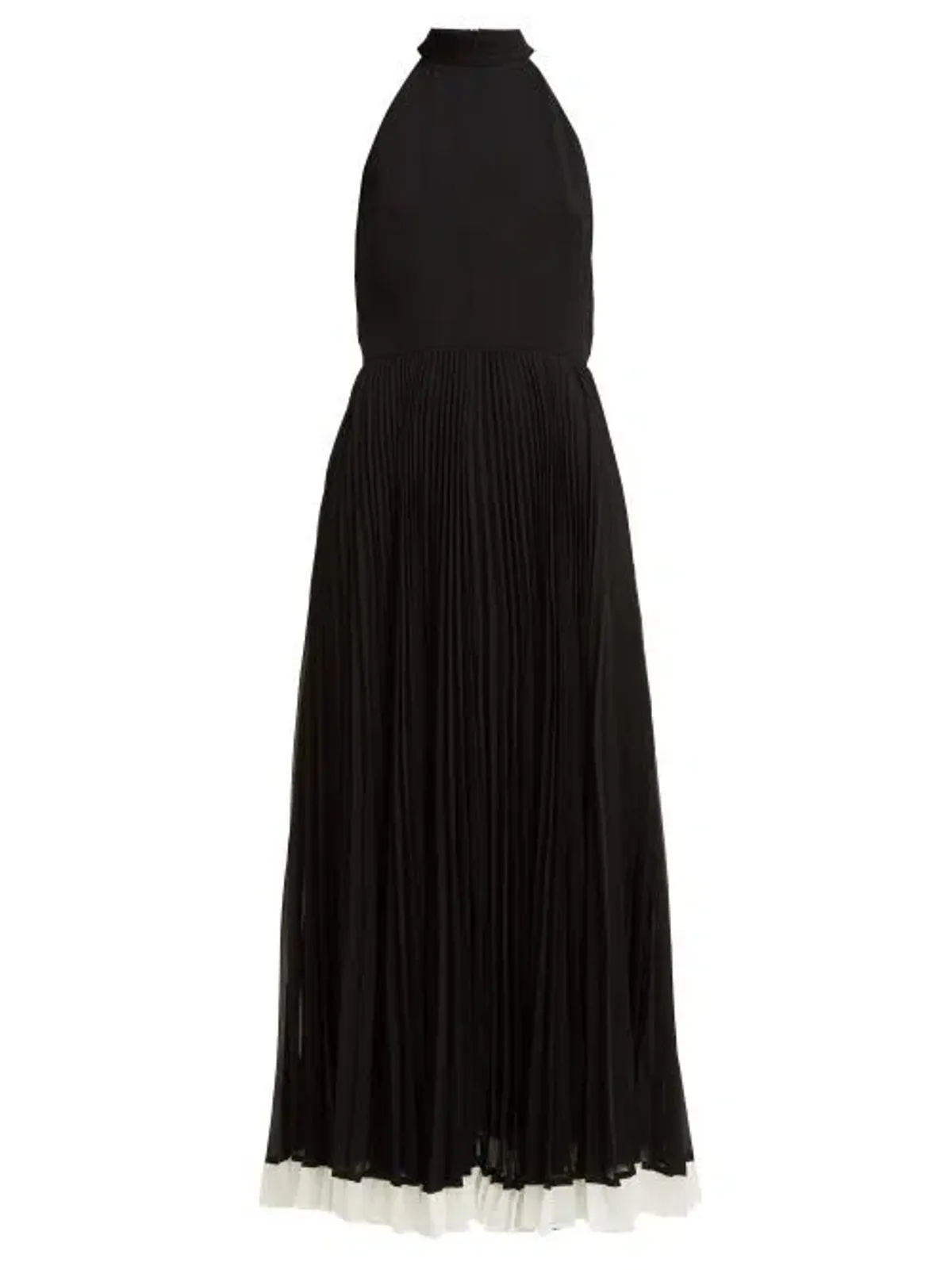 Zimmermann Sunray Belted Pleated Chiffon Midi Dress Size 0 - Image 2