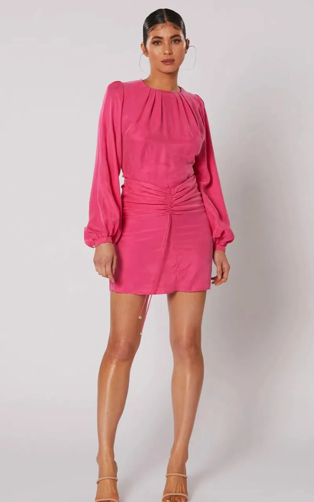 Winona Cerise Short dress Pink Size S - Image 1