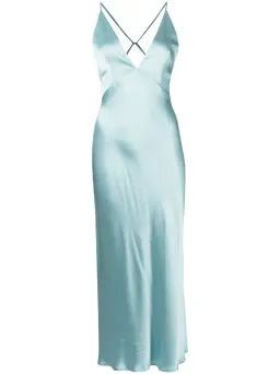 BEC & BRIDGE DUCK EGG VALENTINA MIDI DRESS - SIZE 8 AU/4 US (RRP $260) for rent on The Volte - image 4