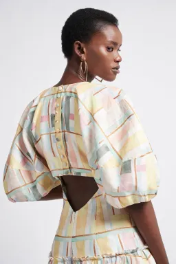 Aje L'Espirit Corset Dress Multi Size 14 for rent on The Volte - image 3