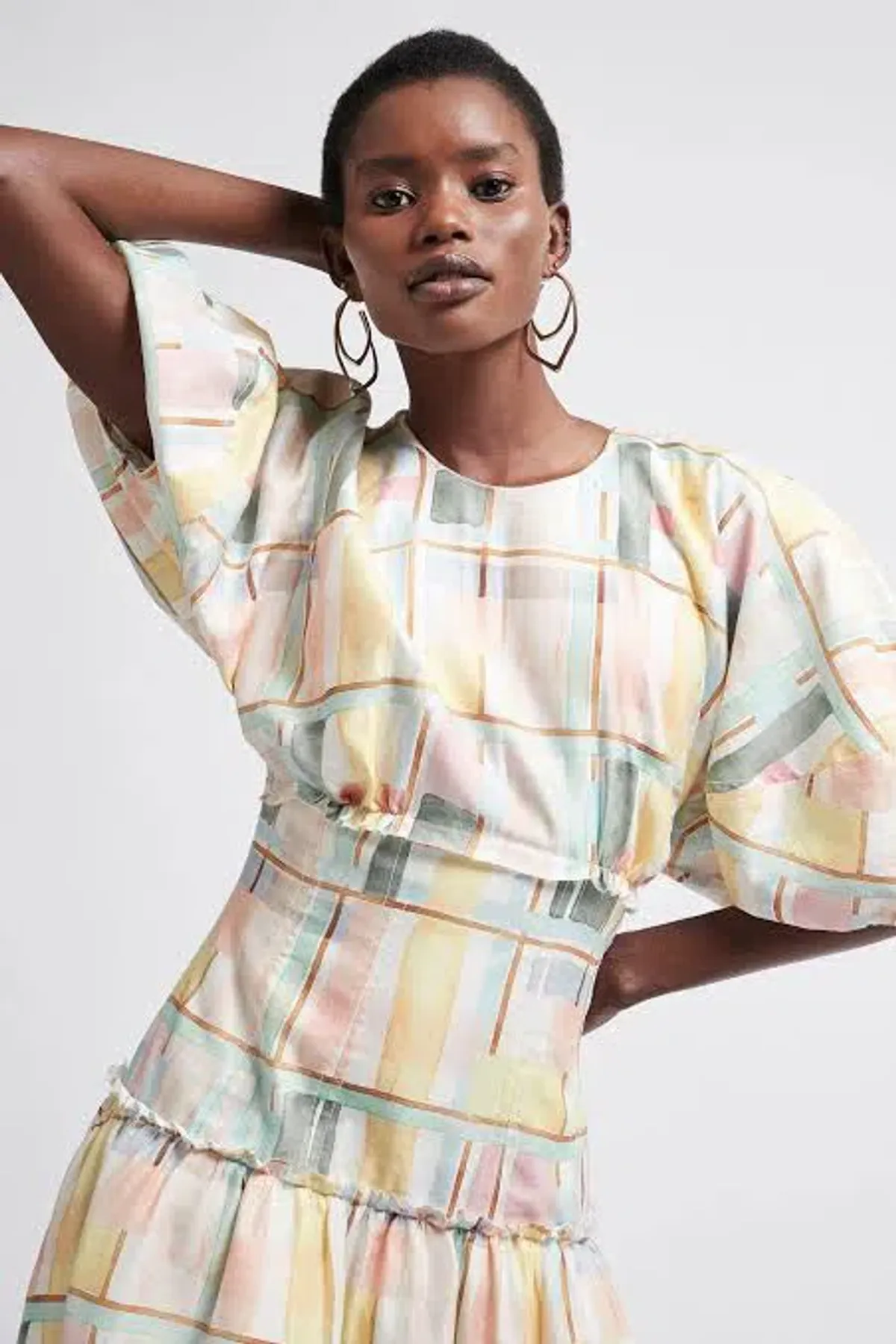 Aje L'Espirit Corset Dress Multi Size 14 - Image 2