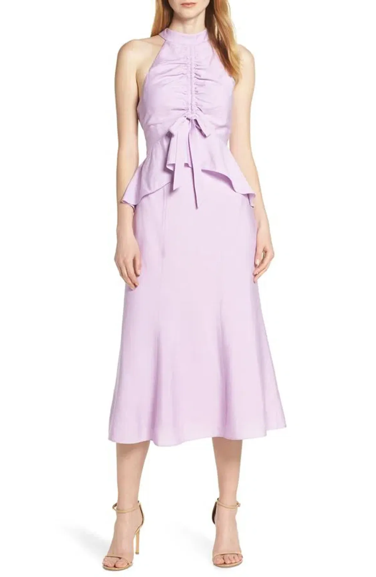Keepsake Luminous Midi Dress Lavender Size 10 - Image 2