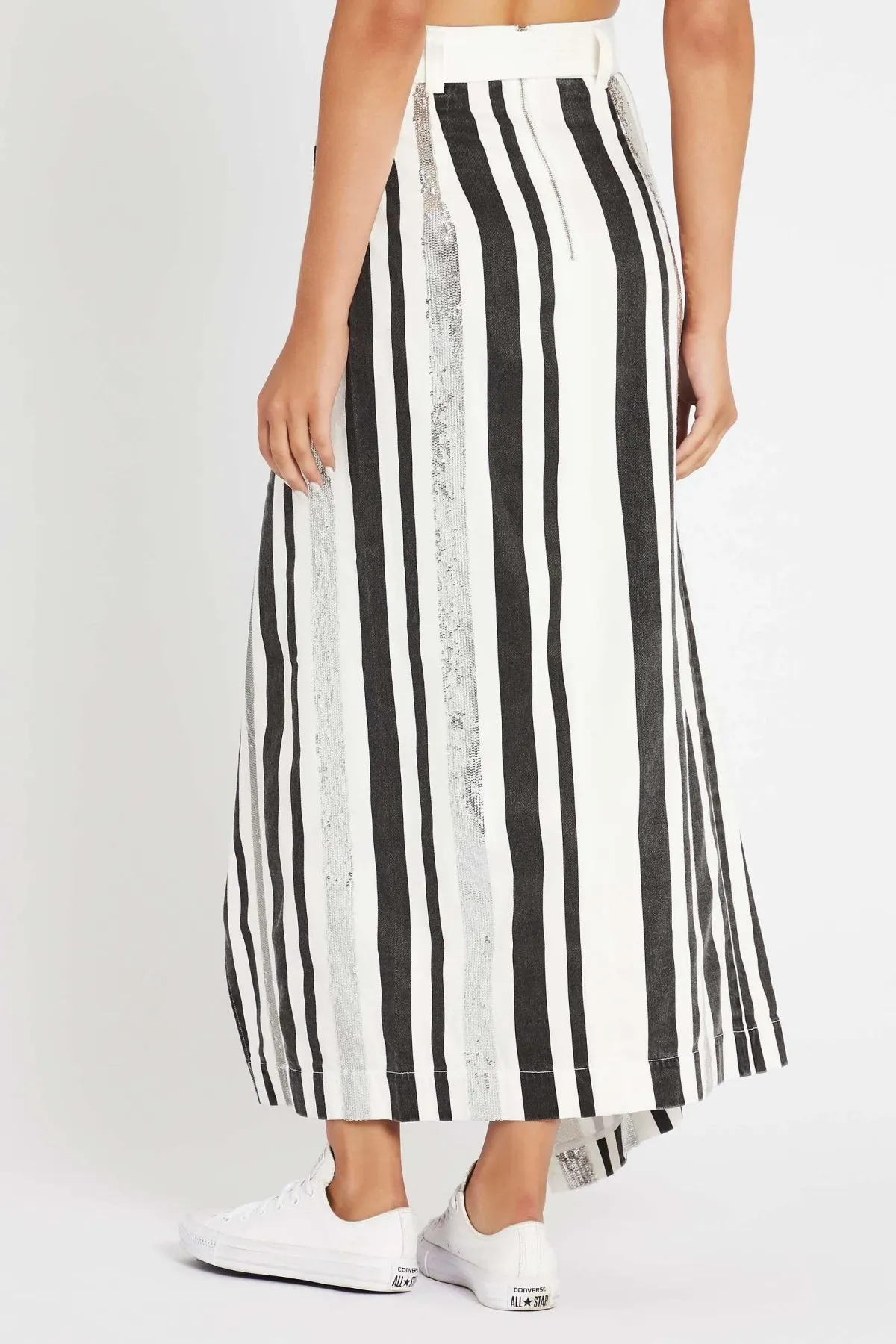 Sass & Bide Future So Bright Skirt Black/Gold Size 12 - Image 3