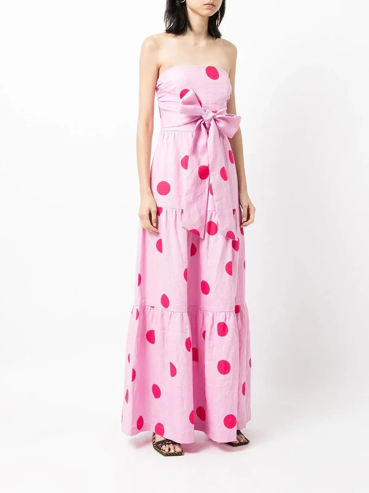 Rebecca Vallance Dalia Maxi Dress Print Size 14 - Image 2