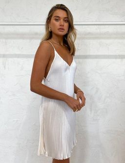 L'idee Bisous Mini Dress White Size 8 for rent on The Volte - image 2