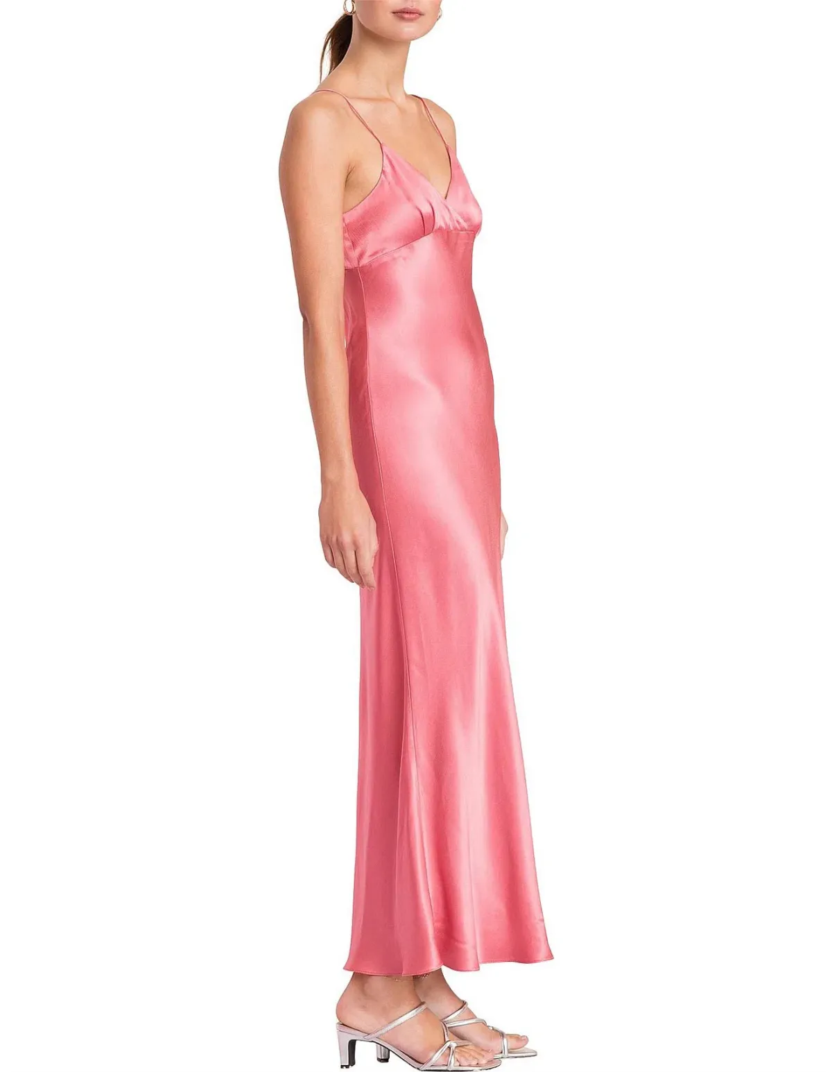 Bec & Bridge Vision of Love Midi Dress Pink Size 6 - Image 2