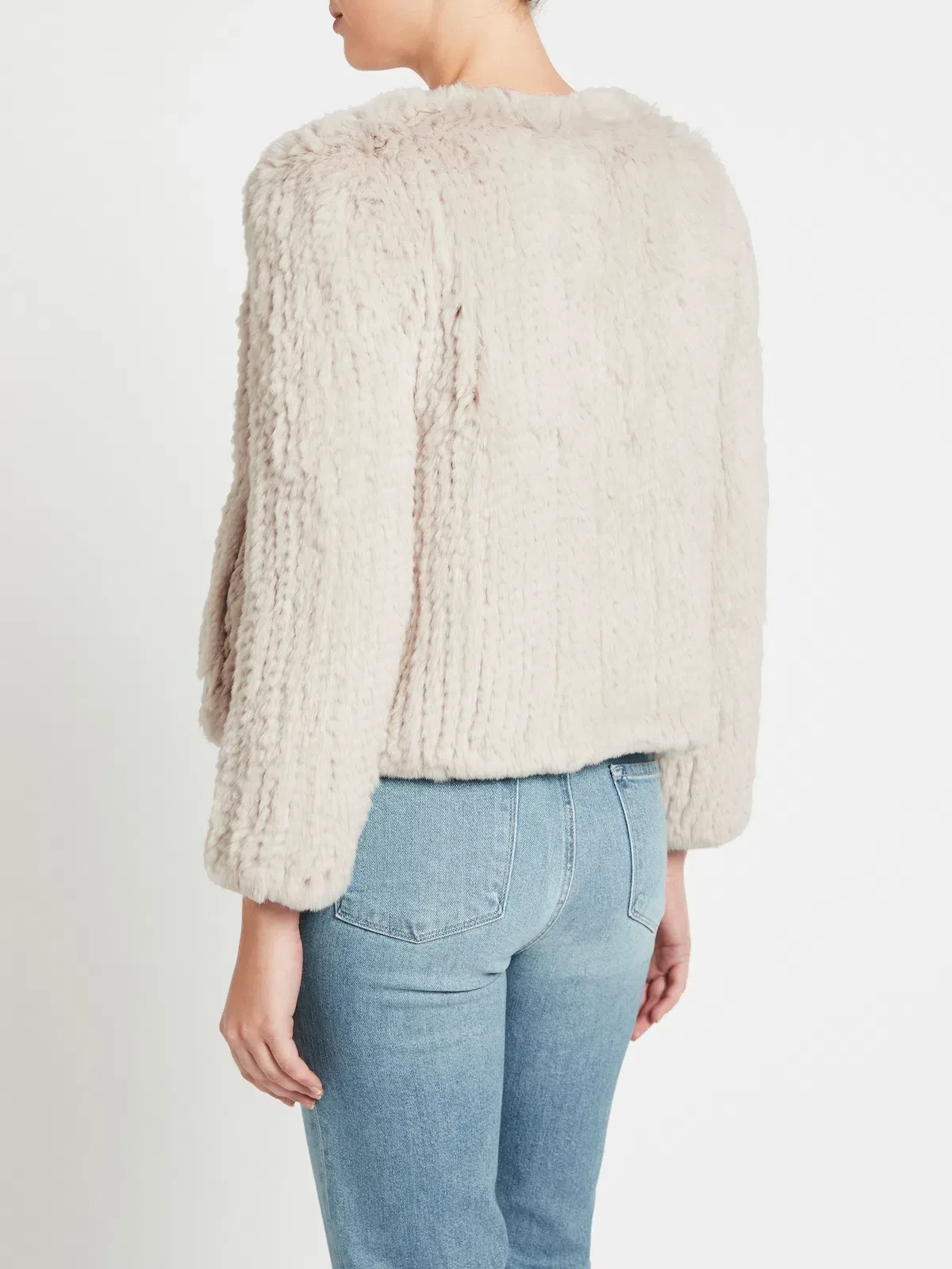 H Brand Elle Jacket Chalk Grey One Size - Image 3