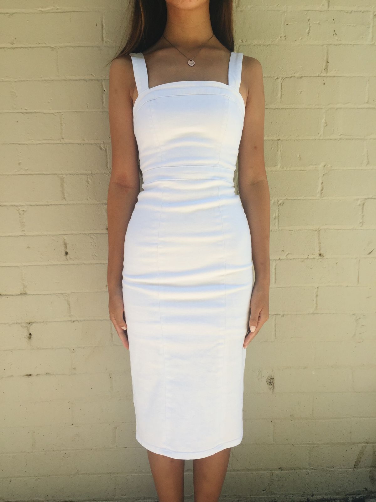 Kookai Casella Dress White Size 6 - Image 3