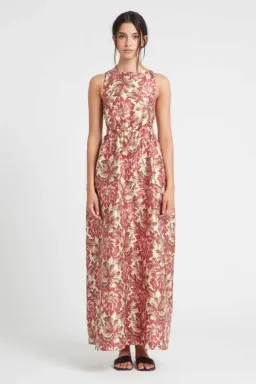 Sir the Label Valetta Silk Dress Print Size 1 for rent on The Volte - image 1