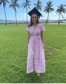 Steele Carmen Dress Purple Size 6 for rent on The Volte - image 3