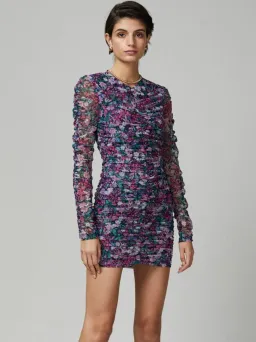Bec & Bridge Anais Mesh Mini Dress Print Size 8 for rent on The Volte - image 2