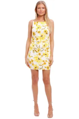 Bec & Bridge Daphne Mini Dress Print Size 8 for rent on The Volte - image 2
